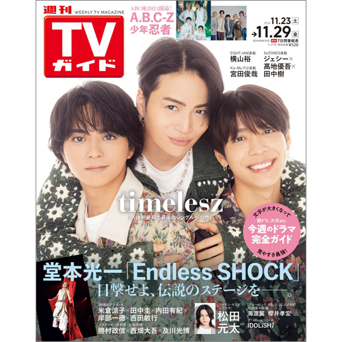 週刊TVガイド2024年11月29日号